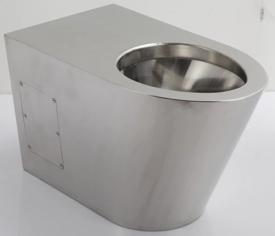 Stainless Steel Toilet Off-Floor Wall Waste